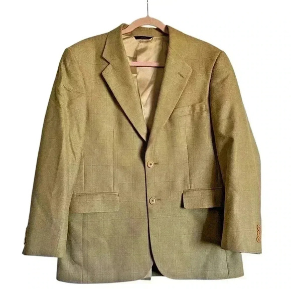 Vintage Brooks Brothers 346 Sz 38SH Blazer Wool Silk Blend Academia Preppy‎ - Picture 1 of 14